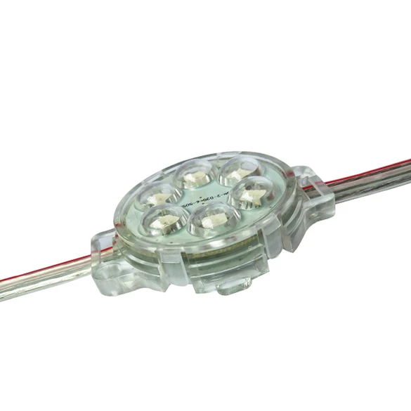 Светодиодный пиксельный Модуль SMD5050 умная rgb лампа на 24 В постоянного тока 40 мм