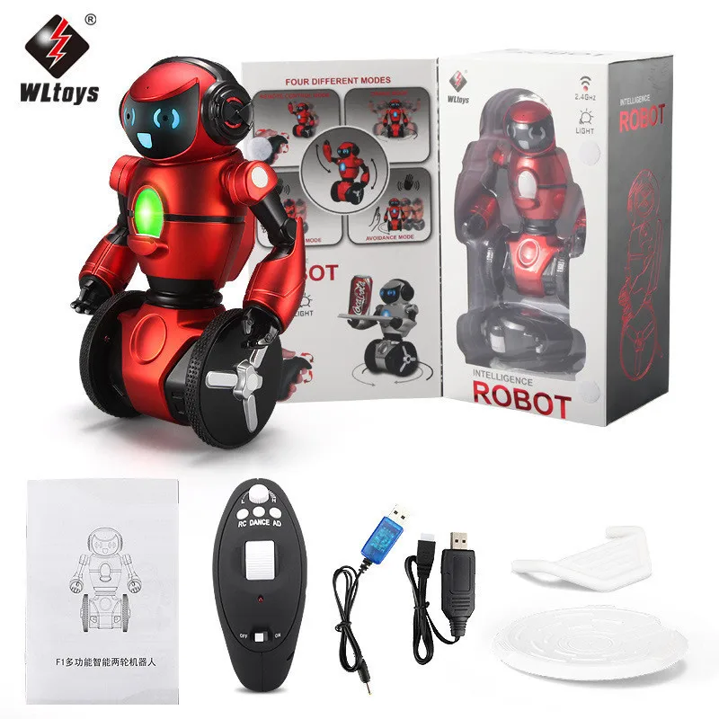 Origial WLtoys F1 2,4G RC игрушки робота 3-Axis Gyro интеллигентая(ый) гравитационный датчик баланс RC умный робот игрушка для детей