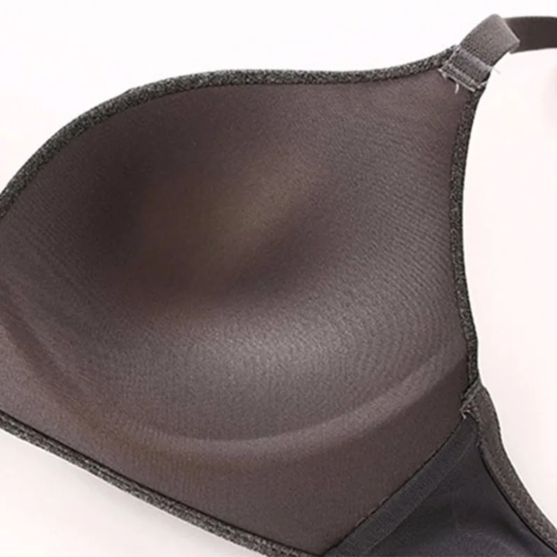 

Gumprun Summer Candy Color Push Up Bra Wire Free Thin Bra Seamless Casual Bras For Women Comfortable Simple Sexy Bra