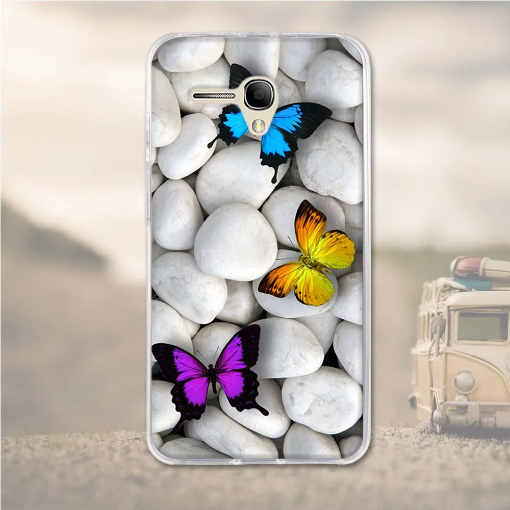 For Alcatel Touch POP 3 5.5&quot Case Soft Silicone 3D Cute Cover for 5025X 5025N 5025E 5025G 5025D Cases Coque | Мобильные телефоны
