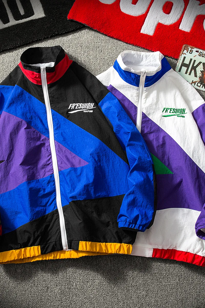 Куртка мужская Весенняя на молнии уличная одежда в стиле хип хоп Повседневная