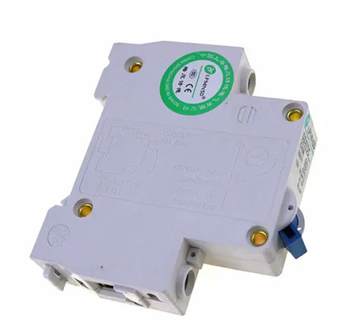 DZ47 DC 1P 16A 250V фотогальваническая Солнечная Схема постоянного тока