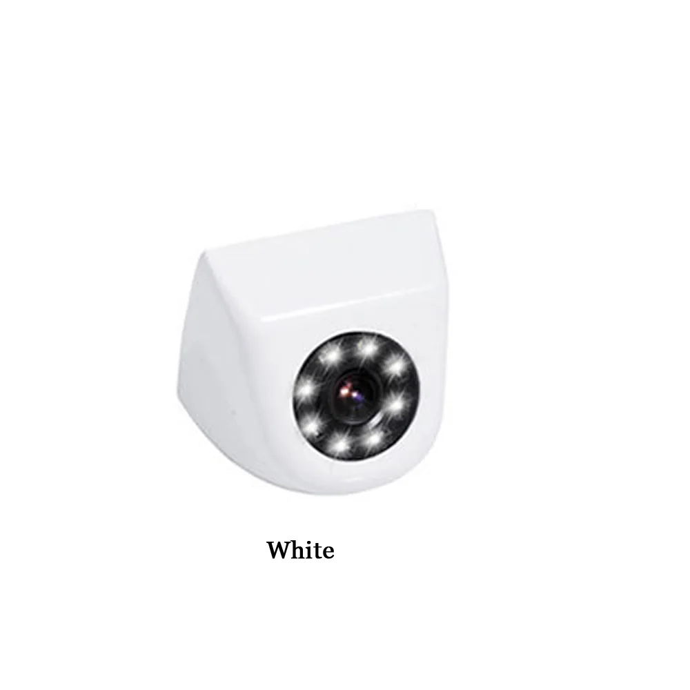 D White 8 LED Универсальная Резервная парковочная камера 8 светодио дный ночного видения водостойкая 170 широкоугольная HD видео Автомобильная камера заднего вида - Цвет: D White 8 LED