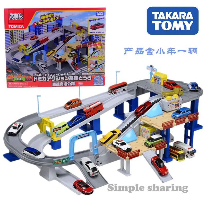 Takara TOMY tomica сплав электрический автомобиль игрушка трек набор литья под давлением горячие детские игрушки для детей поп забавные миниатюрные детские куклы