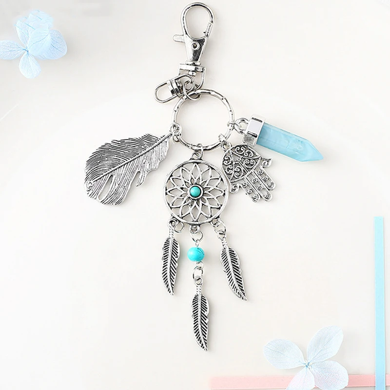 Брелок для автомобиля украшения подвеска из сплава Ловец снов художественные