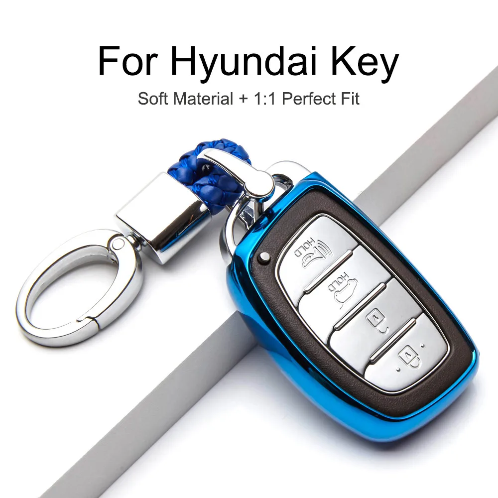 KUKAKEY ТПУ чехол для ключей защитный Hyundai Hb20 Solaris I30 IX20 Crete Getz IX25 авто Автомобильный