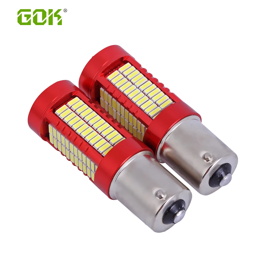 

10 шт./лот, супер яркость 1156 1157 led 30 Вт 1156 106smd 4014 led p21w led, ba15s BAY15D led задний фонарь