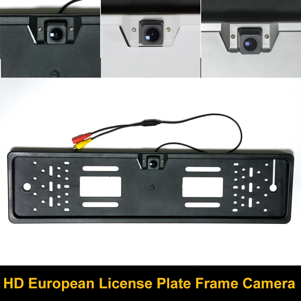PAL HD 960*576 пикселей парковочная камера заднего вида Европейский номерной знак