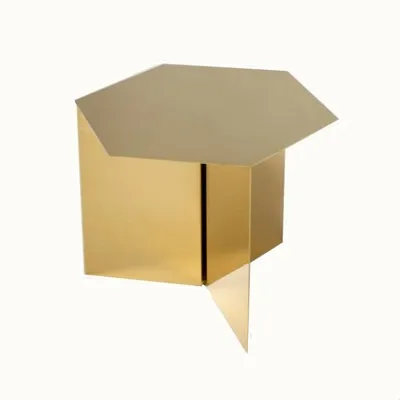 Gold 45x45x36H cm Скандинавский минималистичный кофейный мини-столик из нержавеющей стали для гостиной, креативный круглый титановый зеркальный столик для балкона, металлический чайный столик - Цвет: Gold 45x45x36H cm