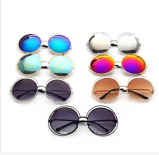 J36 2016 абсолютно новый высокого качества элегантные тёмные очки в круглой