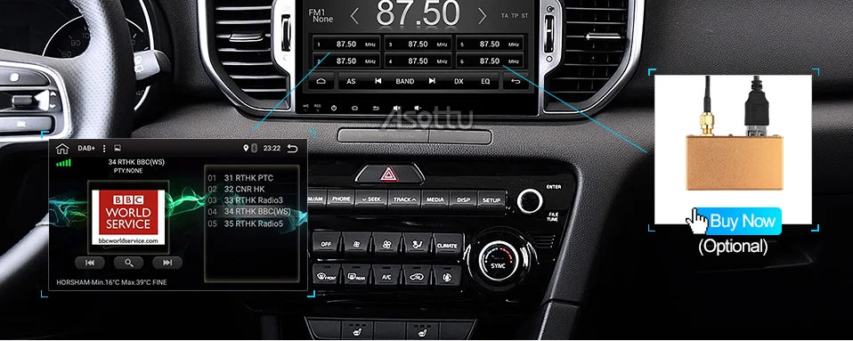 2 г mutilmedia Android 8.1 dvd-плеер автомобиля GPS DVD для Kia Sportage ПК автомобиля GPS-навигации 1 DIN стерео головное устройство
