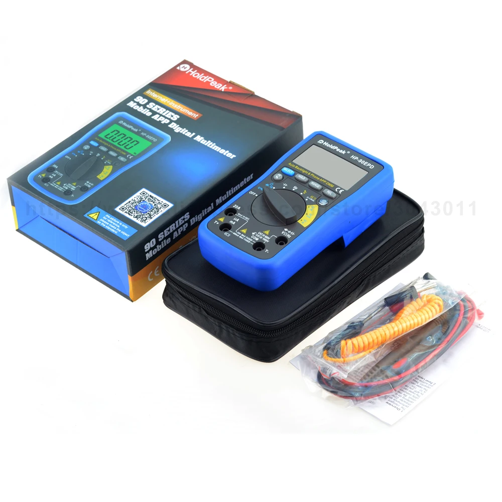 

DC/AC Mobile APP Multifunction Intelligent Digital Multimeter Bluetooth Remote Internet+instrument Auto Range Measuring tools