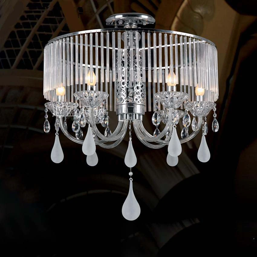 Европейский кристалла потолочный светильник зал гостиная столовая отель
