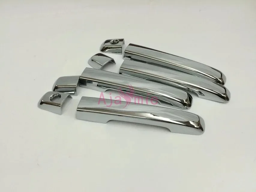 Хромированная накладка на дверную ручку и вставка в чашу накладная панель