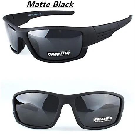 Matte Black ASOUZ, новинка, модные мужские поляризованные солнцезащитные очки, UV400, квадратные, для девушек, солнцезащитные очки, классический бренд, дизайн, черные, для вождения - Цвет линз: Matte Black