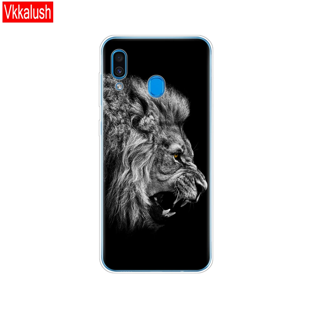 80262 Силиконовый чехол Sfot для Samsung Galaxy A20, чехол A20E, чехол для Samsung A20 A 20, A205F, A20E, A202F, защитный чехол, полностью 360 - Цвет: 80262