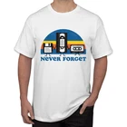 TEEHUB новейший дизайн 2019, Мужская модная футболка с принтом никогда не забывай, хипстерские топы, футболка с коротким рукавом и круглым вырезом