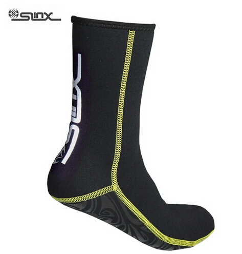 

SLINX 3mm Neoprene Men Women Scuba Diving Socks Swimming Swimwear Wetsuit Prevent Scratch Warm Snorkeling Spearfishing Sock