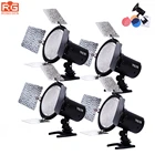 4 шт., лампа YONGNUO YN216 для студийной видеосъемки, лампа для фотографии, цветная температура, для камер Canon, Nikon, Sony, DSLR