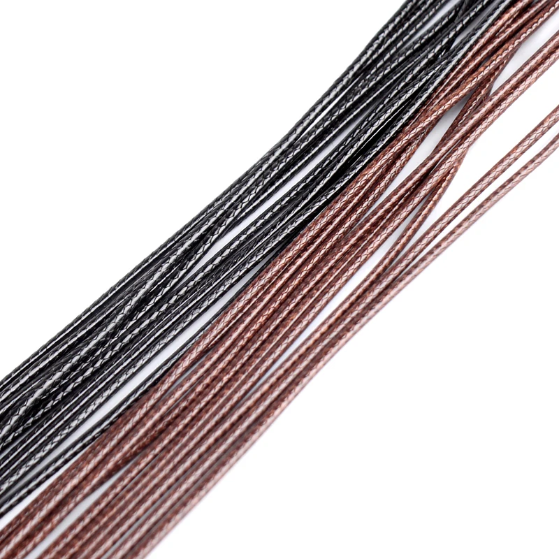 10 _ 2 мм диаметр вощеная нить полиэфирный шнур веревка ремешок оптовая продажа