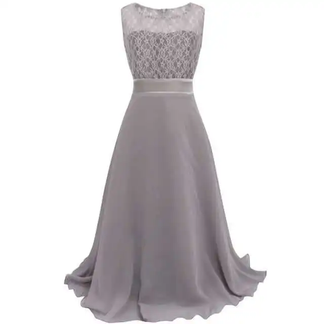 new Lace Princess Girl Dress Children Clothing Pageant Teenage Girls Clothes 4-14 |