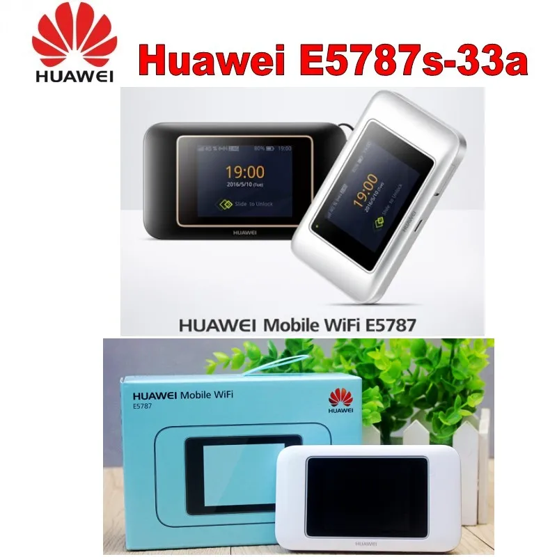 Разблокированная Мобильная точка доступа Wi Fi Huawei E5787 LTE Cat6 300 Мбит/с аккумулятор 3000