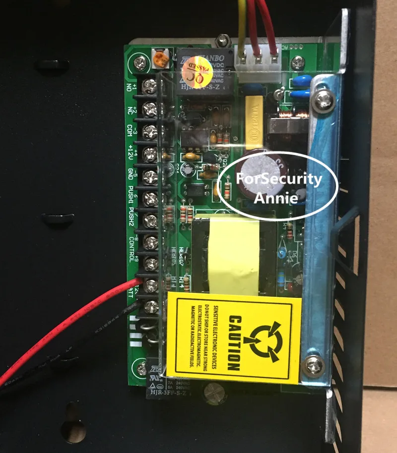 Вход 110 240 В выход DC 12V5A блок питания для платы контроля доступа металлический