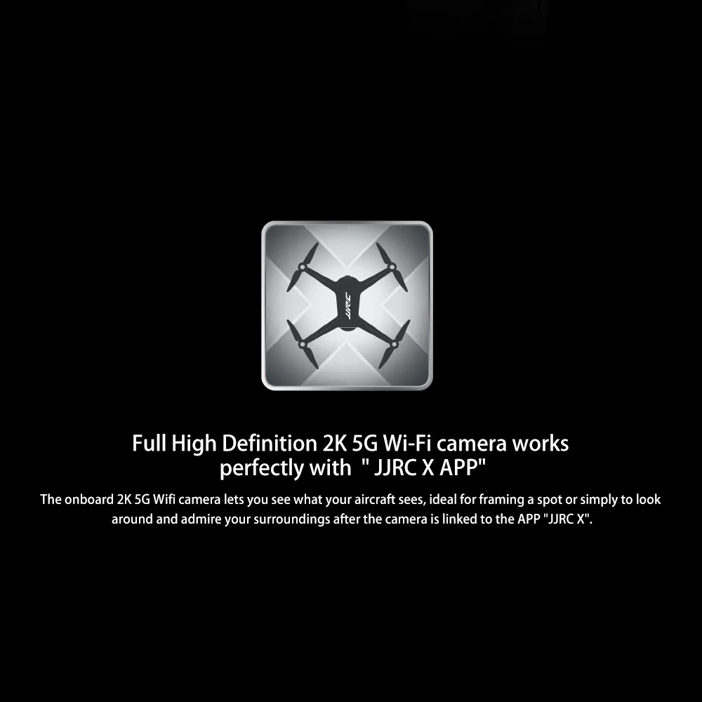 JJRC X11 Foldable Drone with 2K 5G WiFi Camera Record Video App Control One-Key RTH Follow Me Brushless Motor Altitude Hold