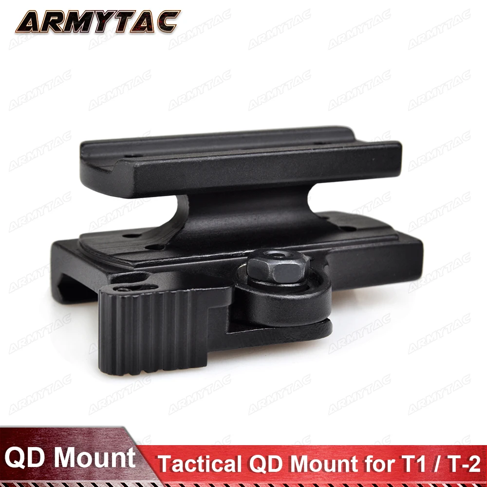 Тактический QD крепление для T1/T 1 красная точка и цель TR02/T2/T 2 (черный/коричневый)