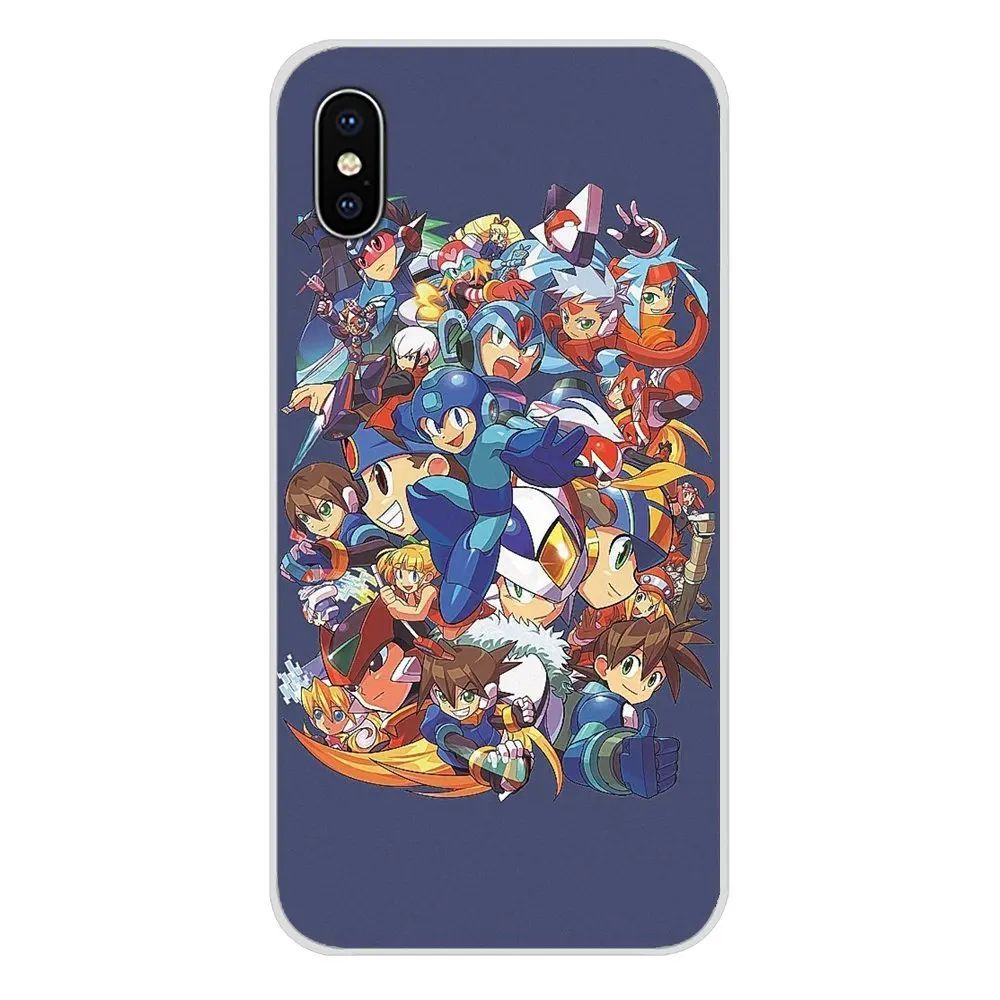 Аксессуары чехлы для телефонов Megaman Mega Man X Huawei Nova 2 3 2i 3i Y6 Y7 Y9 Prime Pro GR3 GR5 2017 2018 2019 Y5II