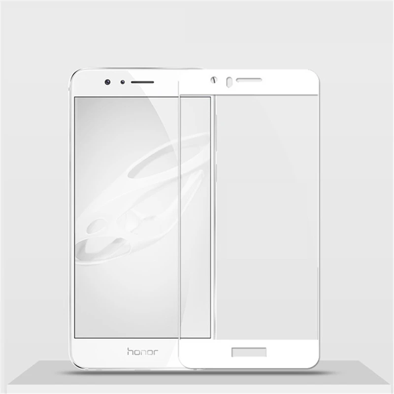 white Закаленное стекло для huawei honor 8 Защитное стекло для экрана honor 8 pro lite 8x защитная пленка glas honor 8 8lite светильник 8pro 8 x - Цвет: white