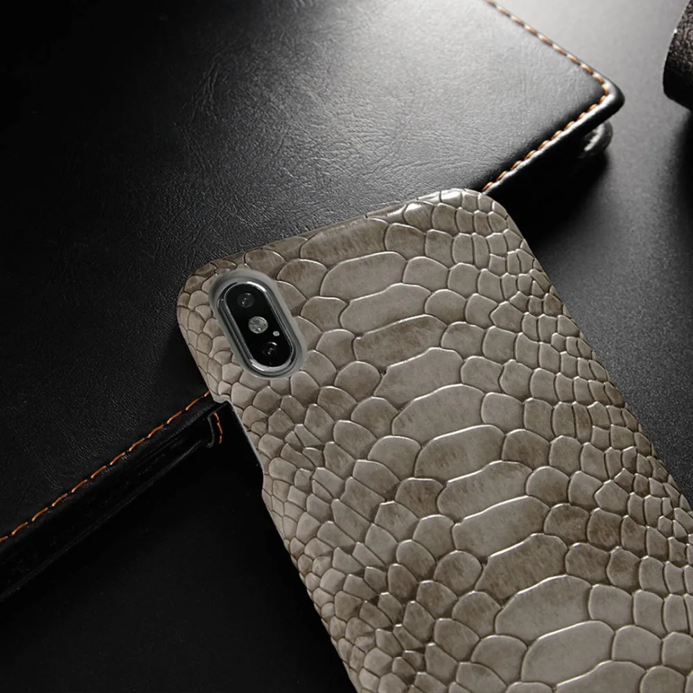 Чехол IMIDO из искусственной кожи с абстрактным рисунком для iPhone XS MAX Винтажный