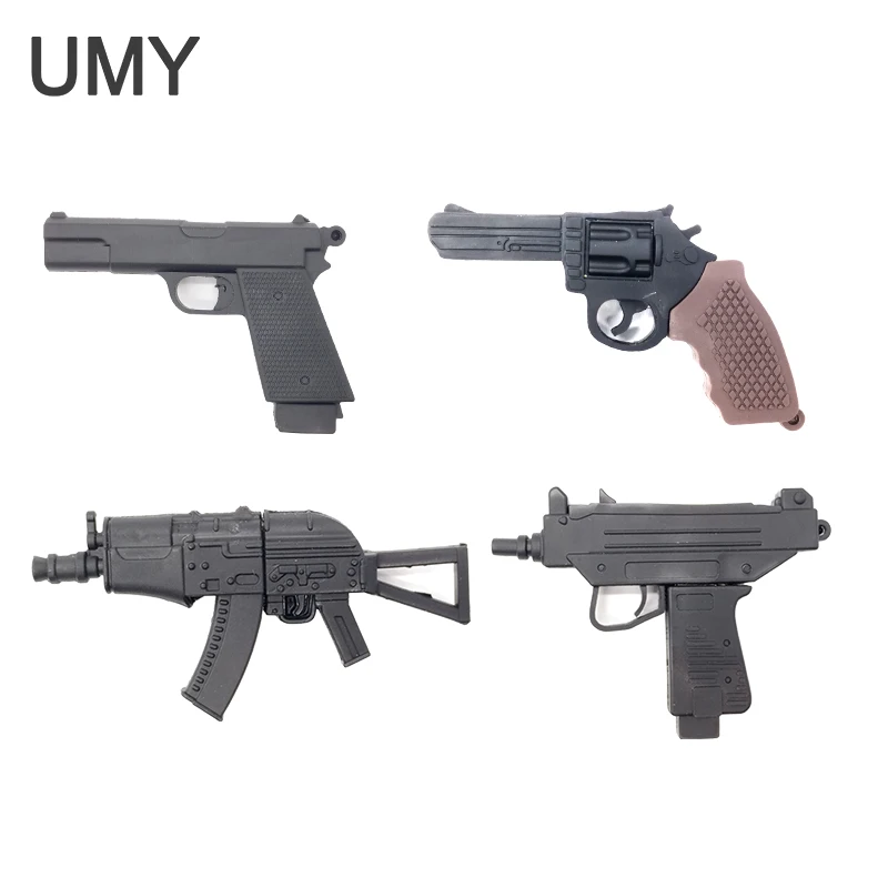 Usb flash silicone AK47/Submachine/Roscoe Gun Модель диска карта памяти Флеш накопитель в подарок 4 ГБ