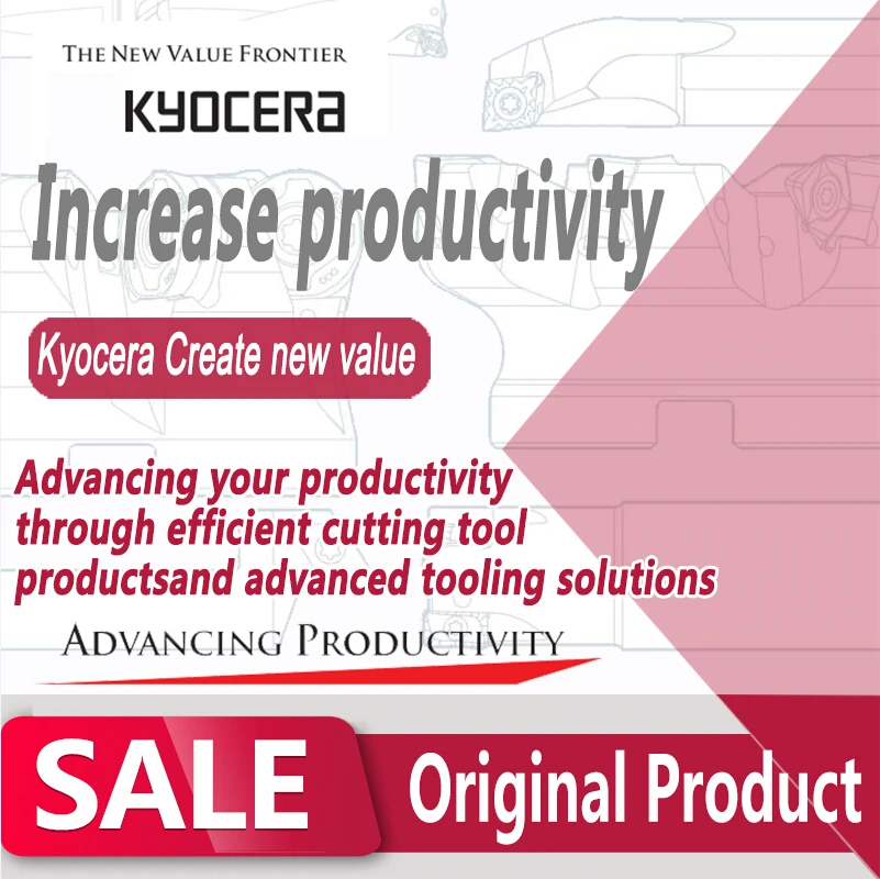 Токарные инструменты Kyocera карбидные вставки режущий инструмент с ЧПУ токарные