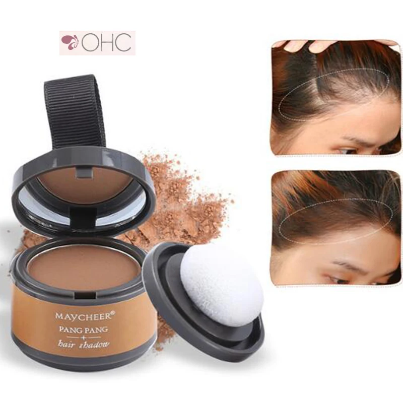 Цвет волос покрытие порошка белый цвет тонкие волосы мгновенно Пушистый черный