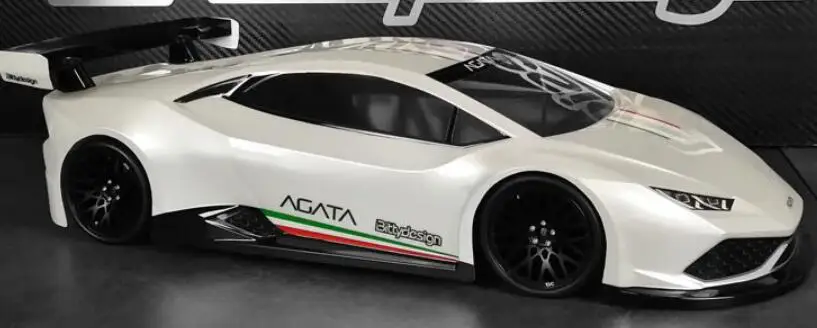 1/10 Масштаб RC на шоссейной гонке Fouring Drift Car L Lamborghinii Body для Bittydesign Agata HPI KYOSHO TAMIYA REDCAT