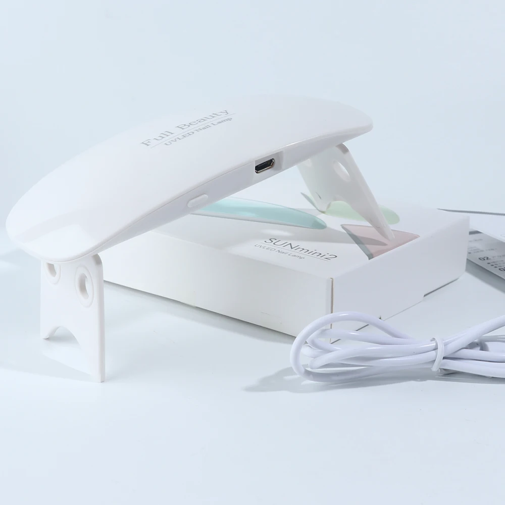 STZ 9W мини лампа для ногтей USB LED Сушилка УФ маникюра отверждения всех гелей лак Sun Pro