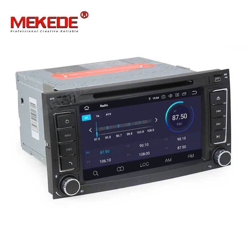 Автомобильный dvd проигрыватель PX30 Mekede Android 9 0 DSP IPS gps для Volkswagen/Touareg Transporter T5 Multivan 2002