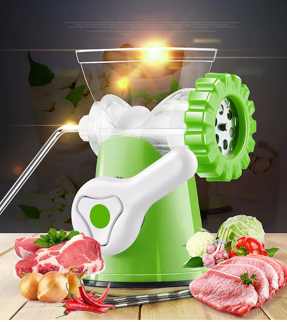 Новая бытовая многофункциональная мясорубка, высокое качество, лезвие из нержавеющей стали, домашняя кухонная машина, мясорубка, колбасная машина