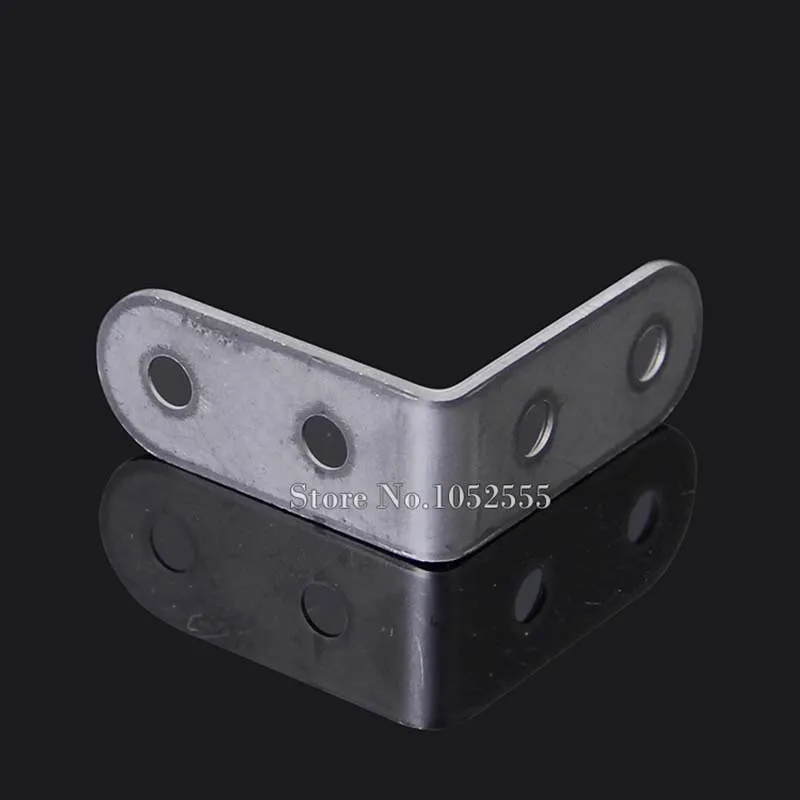 10 шт./Лот металлические угловые кронштейны для мебели 40 х40 мм|furniture corner bracket|stainless