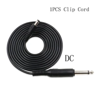 1pcs power supply connection dc jack cable clip cord for pen type tattoo machine gun liner shader for tattoo supply supplier