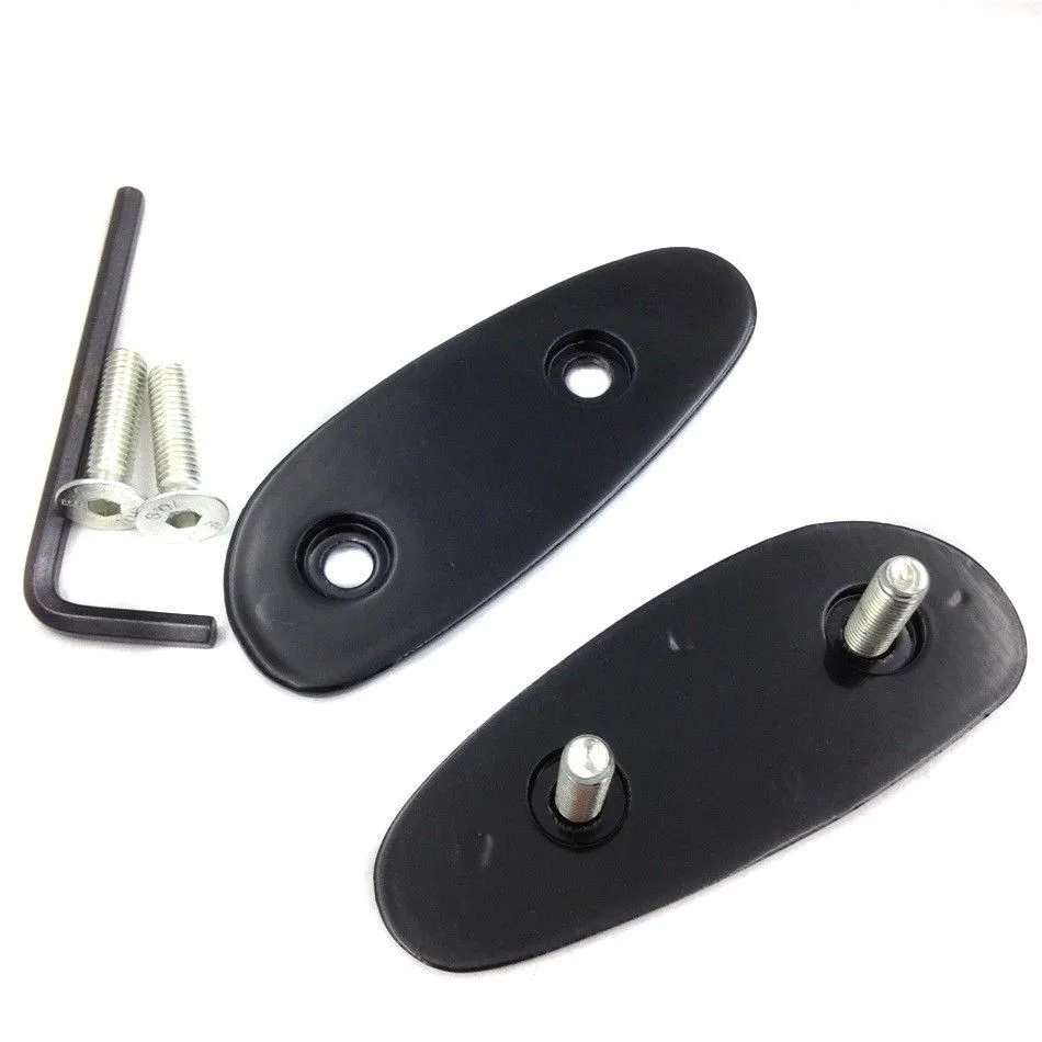 

Motorcycle Mirror Block Off Base Plates For Suzuki GSX-R 600 750 1000 2000-2005