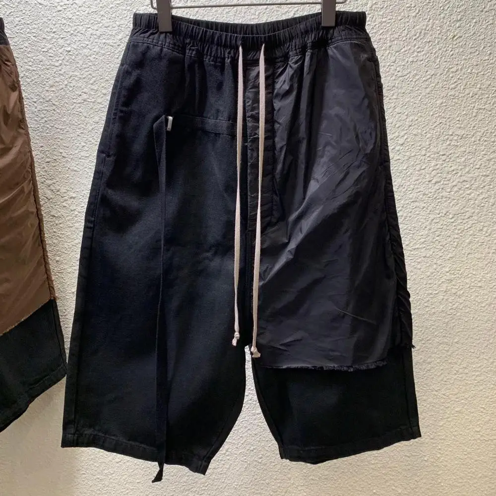 19ss Owen Seak мужские повседневные штаны шаровары готические джинсовые с масляным