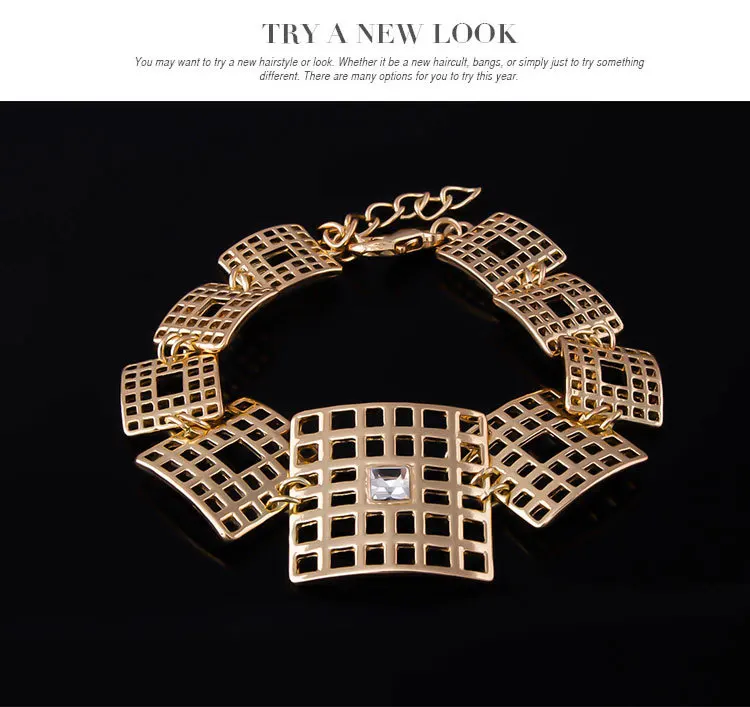 2017 Классическая Винтаж золото Цвет Африканский Бусины Ювелирные наборы Австрии