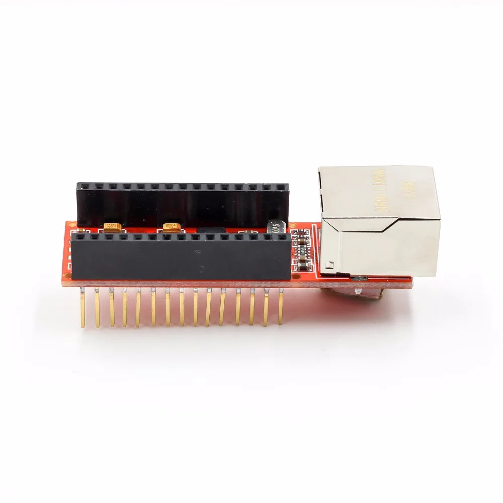 Nano V3 Ethernet щит ENC28J60 микрочип HR911105A Ethernet веб-сервер Модуль платы для Arduino Nano 3,0