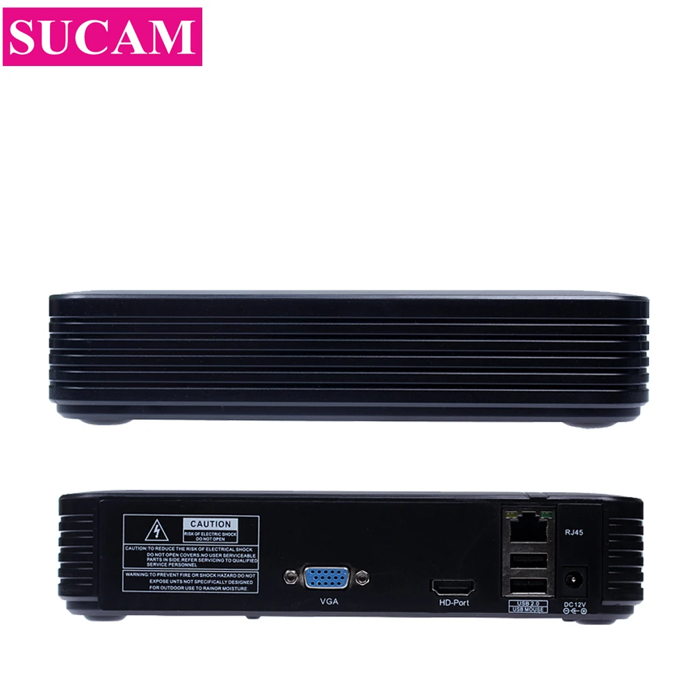 Мини NVR Full HD 4CH 5MP 8CH 4MP Безопасность Автономный CCTV ONVIF рекордер для 2MP IP камера