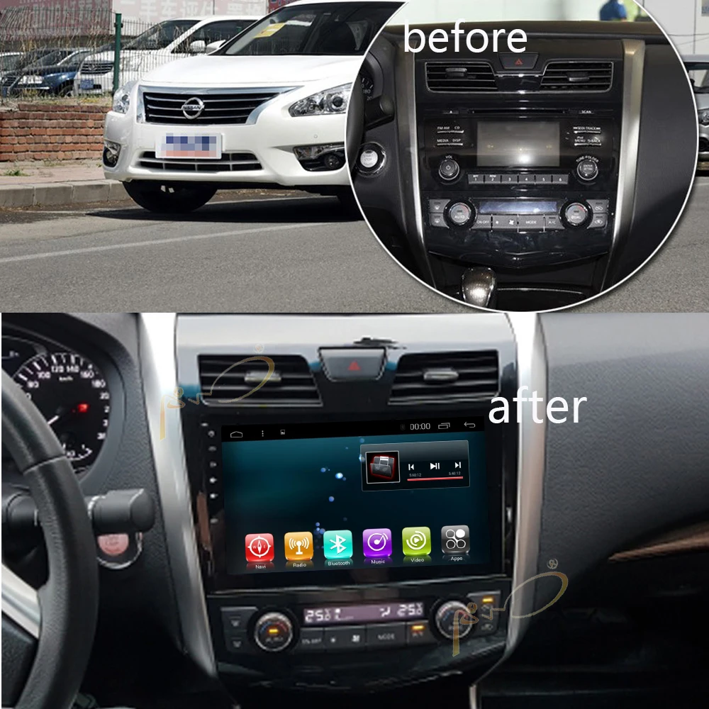 Android 7 1/8 0 автомобильный проигрыватель с радио и GPS Navi для Nissan Teana Altima 2013-2018