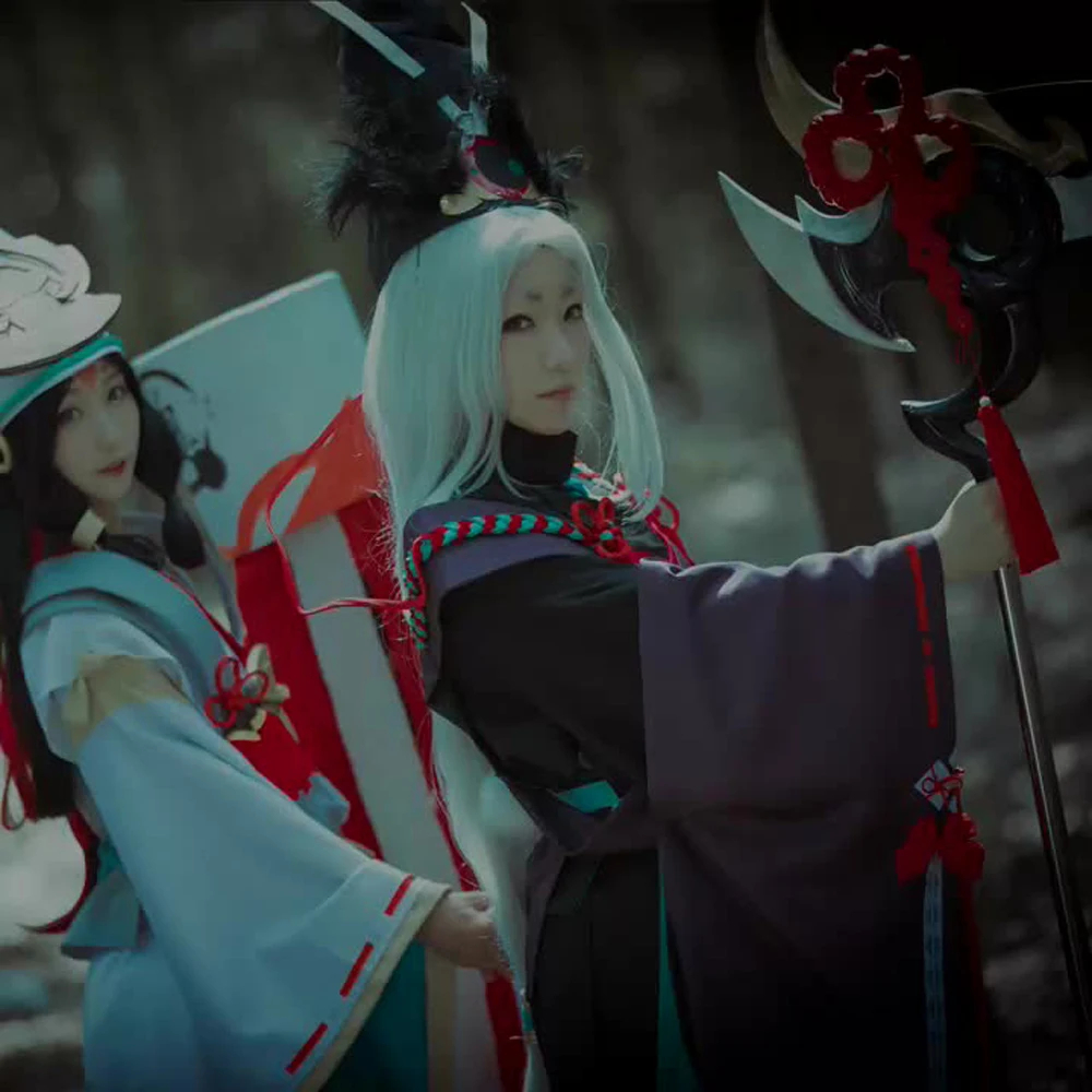 VEVEFHUANG Горячие игры Onmyoji SSR Косплей Kurodooji Cos хэллоуивечерние НКА косплей мужчины и