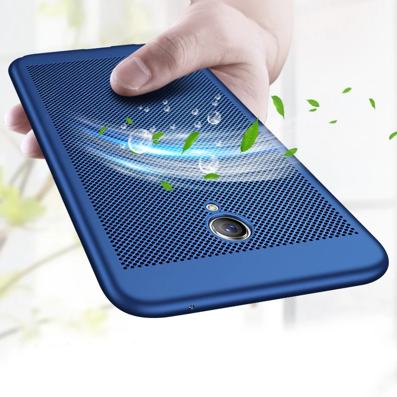 Полый теплоотвод чехол для Meizu 15 M6 Pro 7 M5C Plus M5S M5 Note задняя крышка ультра тонкий Бампер Защитный корпус Capas
