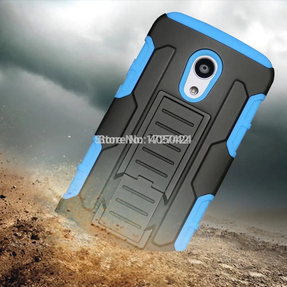 Защитный противоударный чехол + кобура с зажимом для ремня Motorola Moto G2 G 2nd Gen XT1068 |